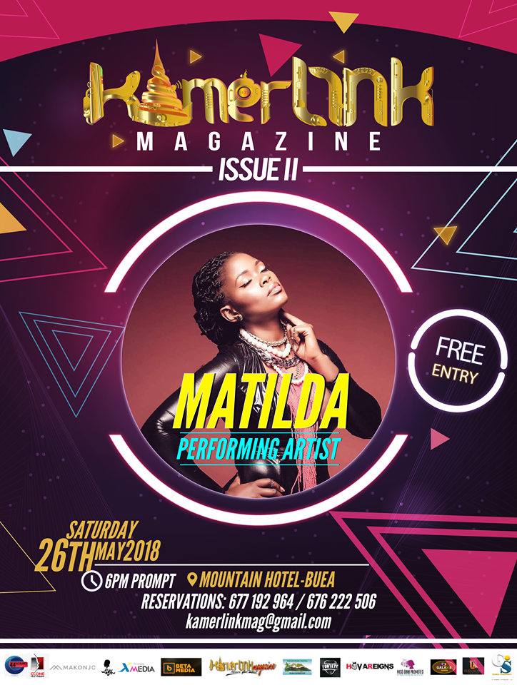 Matilda to Perform at the Second Edition of KamerLink Magazine Launch