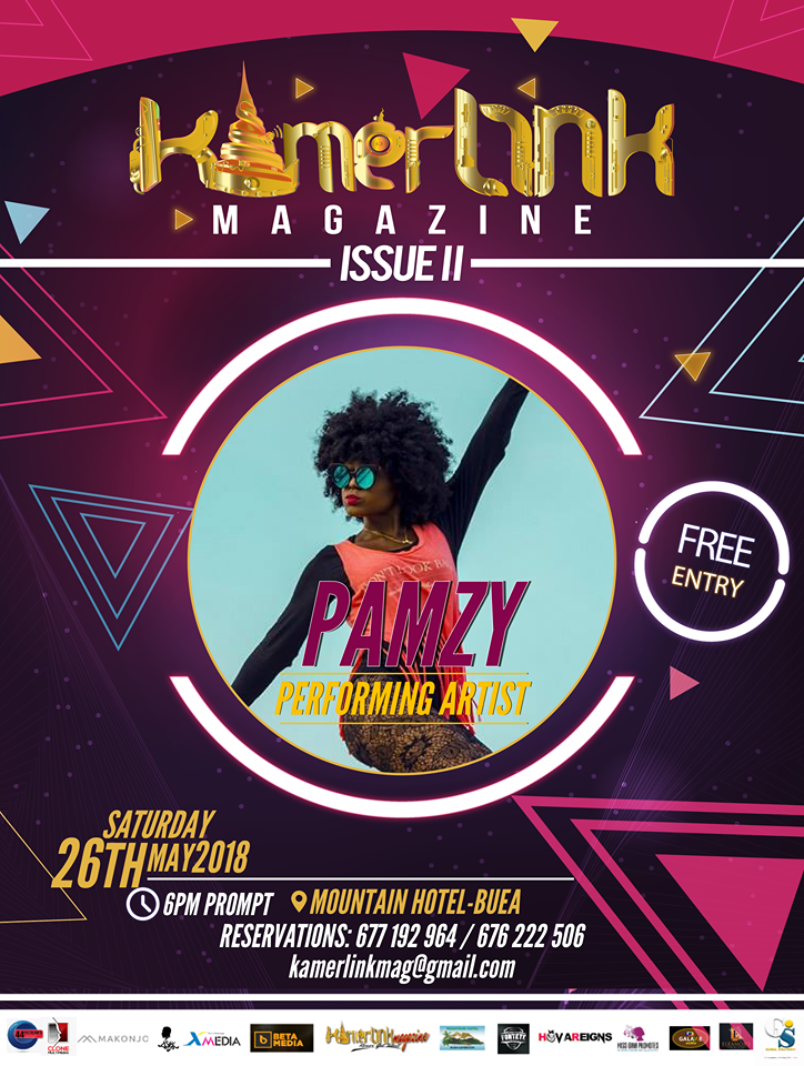 Dancer Pamzy (of KGD) to perform at the Second Edition of KamerLink Magazine Launch