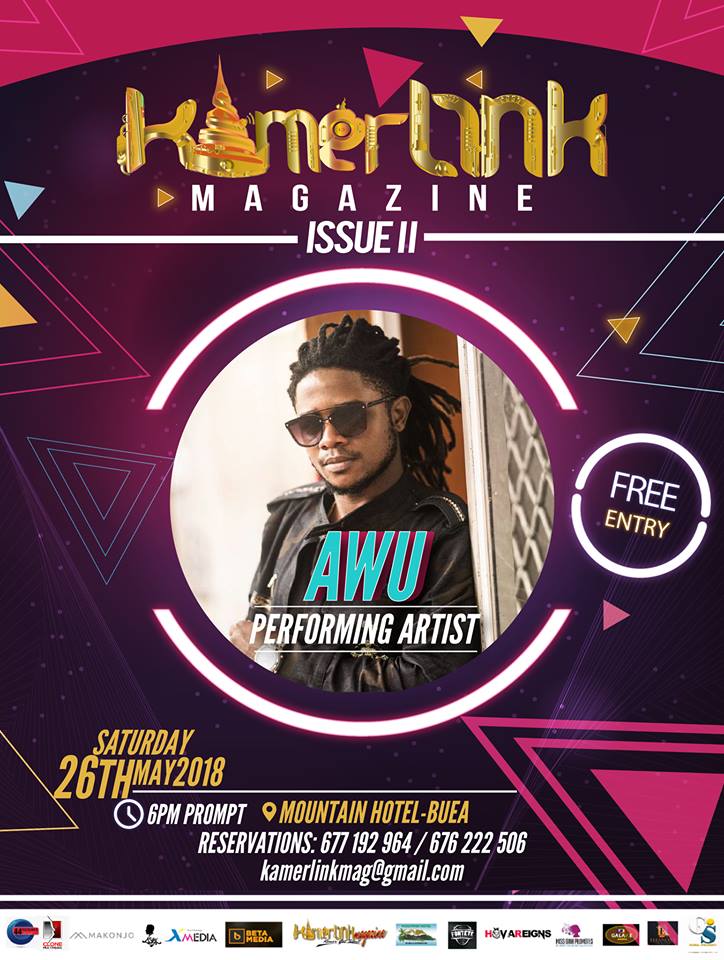 Awu to perform at the Second Edition of KamerLink Magazine Launch