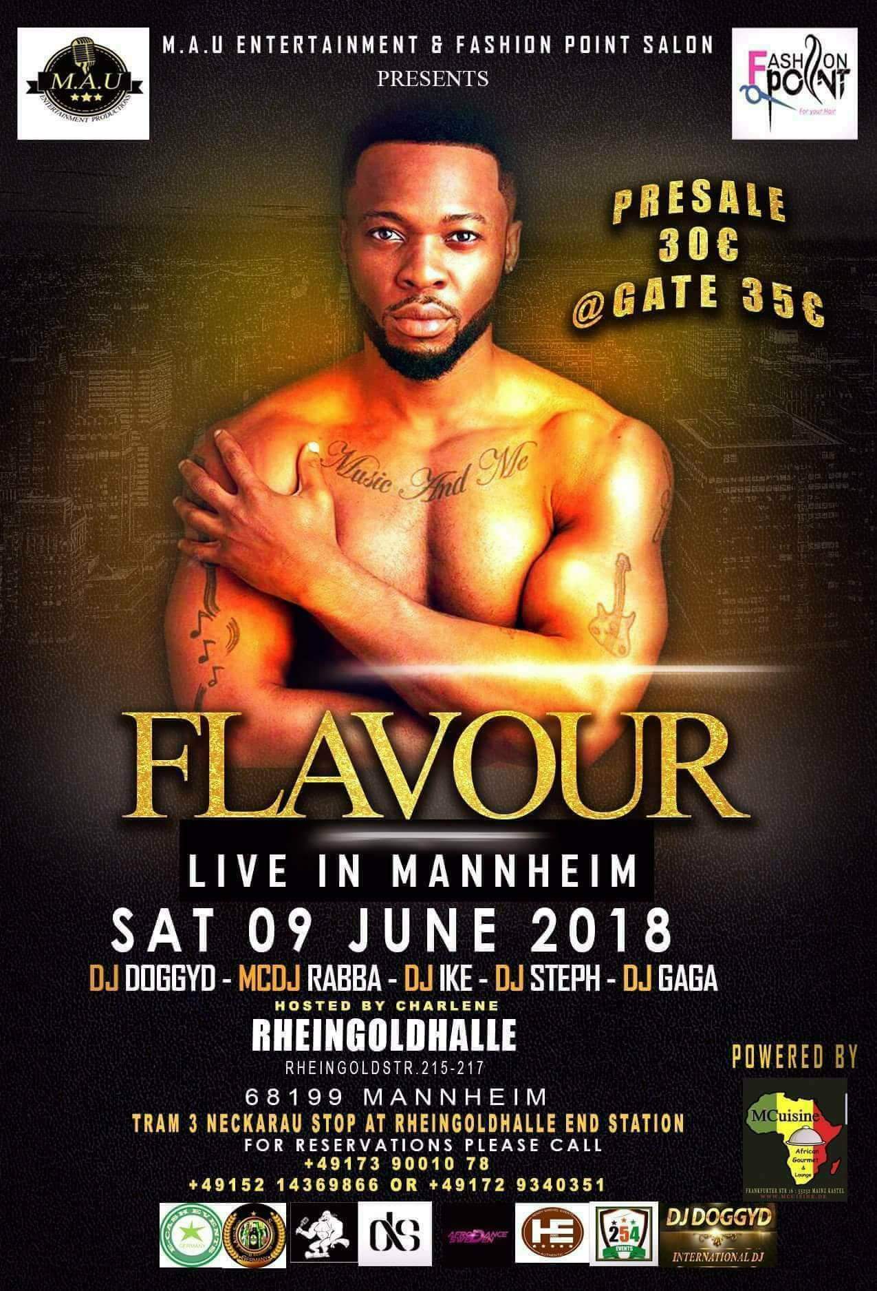 Flavour Featuring charlene