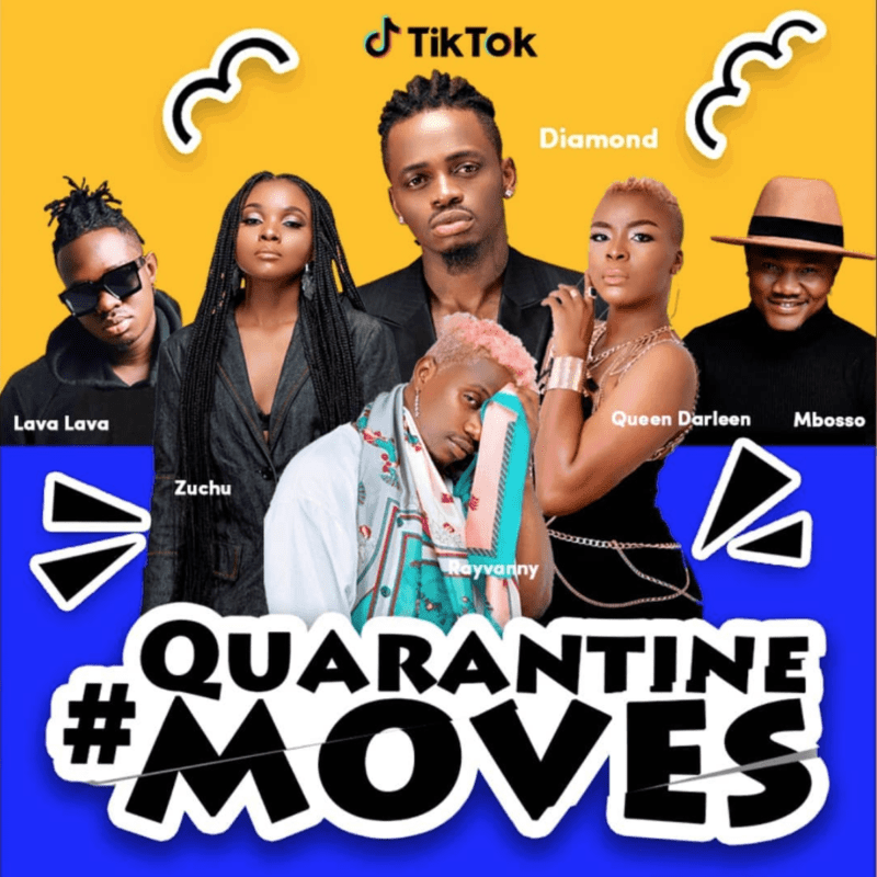 Download Quarantine - Wasafi Feat Diamond Platnumz, Rayvanny, Mbosso, Lava Lava, Queen Darleen & Zuchu