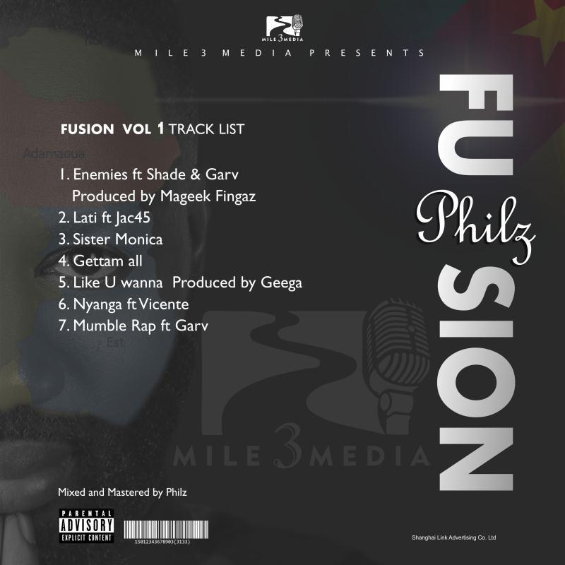 Fusion EP Tracklist