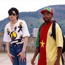 Spike Lee With A T-shirt having colours of the Cameroonian Flag