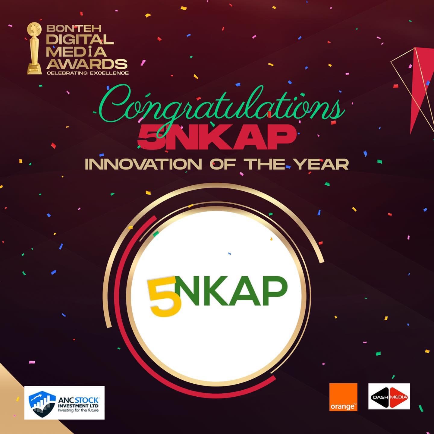 Innovation Of The Year: 5NKAP Officiel